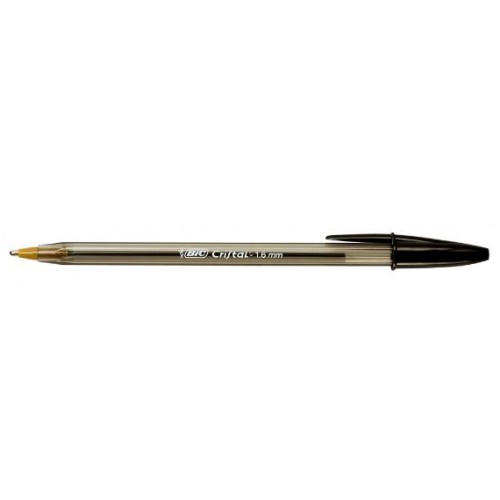 Bolígrafo bic cristal large, negro