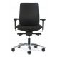 Silla de oficina Vela syncro, respaldo alto con regulación lumbar y asiento regulable en altura.