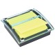 Dispensador de notas adhesivas 3m post-it super sticky z-notes xl, 101x101 mm. con líneas, millenium