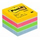 Mini cubo de 400 notas adhesivas 3m post-it 2051-u, 51x51 mm. ultra