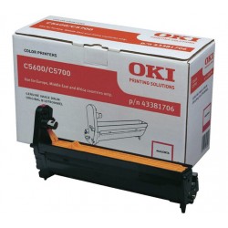 Tambor laser oki c5600/5700 magenta.