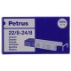 Grapas petrus cobreadas 22/8-24/8, caja de 1.000 uds.