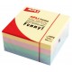 Cubo de 400 notas adhesivas apli gama funny 75x75 mm. colores surtidos pastel