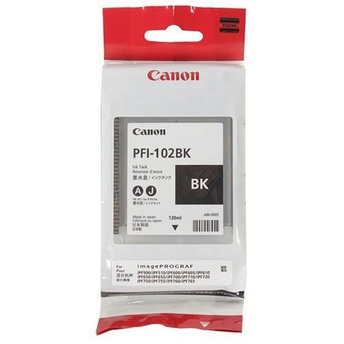 Cartucho ink-jet canon ipf500/510/510 plus, negro