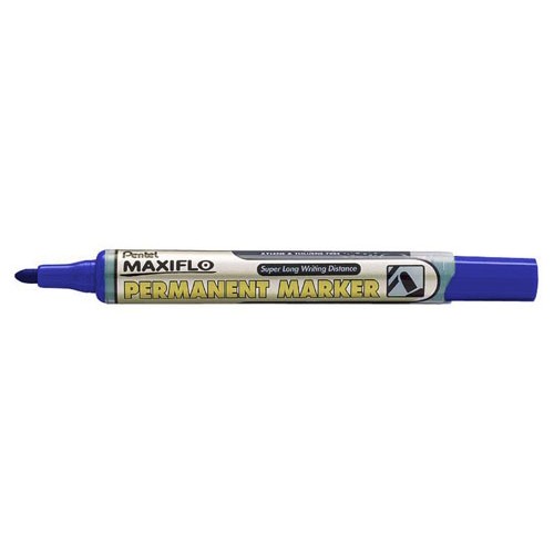 Marcador permanente pentel maxiflo nlf50, azul