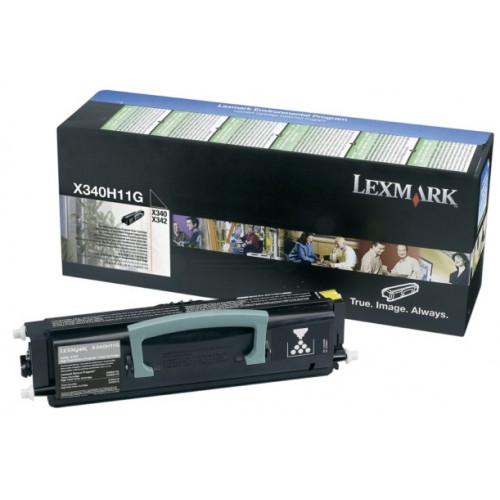 Toner laser lexmark x-342 negro.