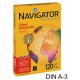 Papel navigator colour documents, din a3, 120 grs/m². paquete de 500 hojas