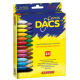 Lápiz de cera blanda alpino dacs, colores surtidos, estuche de 24 uds.