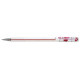 Bolígrafo pentel superb bk77, rojo