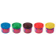 Pinturas de dedos jovi finger paint, colores surtidos, estuche de 5 botes de 35 ml.