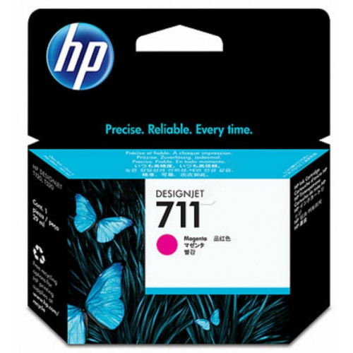 Cartucho ink-jet hewlett packard designJet t120/t520/t520 24 inch, 711 magenta