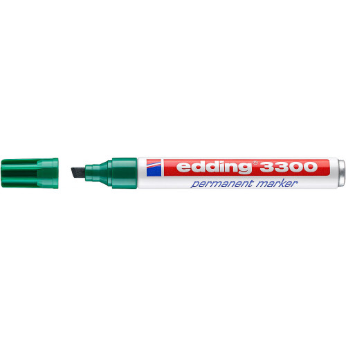 Marcador permanente edding 3300, verde