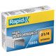 Grapas rapid 21 strong galvanizadas 21/4, caja de 1.000 uds.