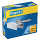 Grapas rapid 23 strong galvanizadas 23/24, caja de 1.000 uds.