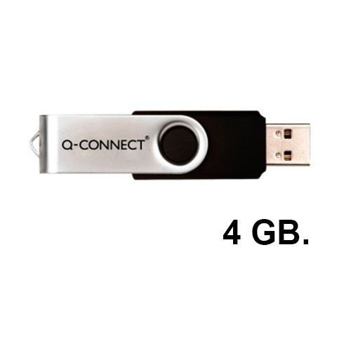 Memoria flash usb 2.0 q-connect, 4 gb