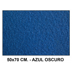 Fieltro liderpapel, 50x70 cm. 160 grs/m². azul oscuro