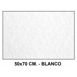 Fieltro liderpapel, 50x70 cm. 160 grs/m². blanco