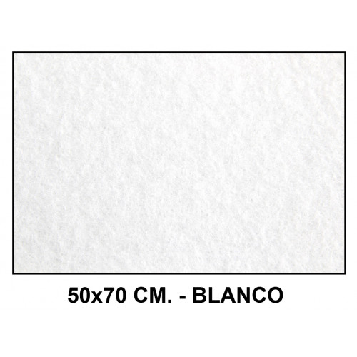 Fieltro liderpapel, 50x70 cm. 160 grs/m². blanco