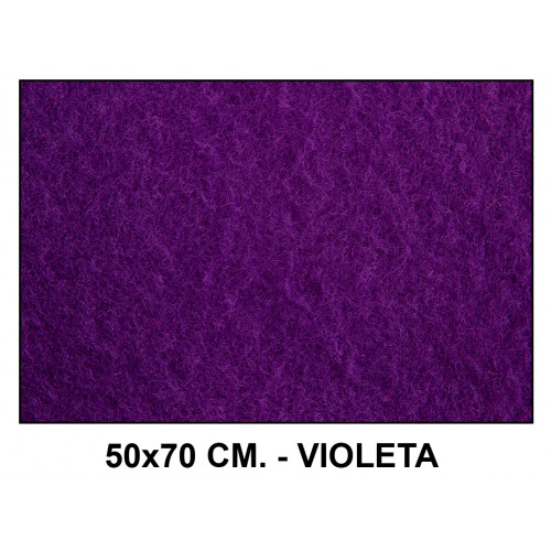 Fieltro liderpapel, 50x70 cm. 160 grs/m². violeta