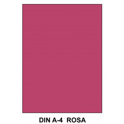 Goma eva liderpapel, din a4, 60 grs/m². rosa, paquete de 10 uds.