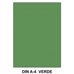 Goma eva liderpapel, din a4, 60 grs/m². verde, paquete de 10 uds.