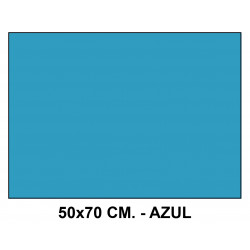 Goma eva liderpapel, 50x70 cm. 60 grs/m². azul