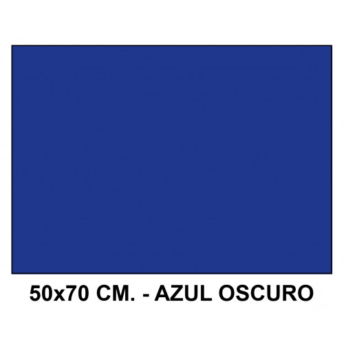 Goma eva liderpapel, 50x70 cm. 60 grs/m². azul oscuro