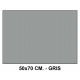 Goma eva liderpapel, 50x70 cm. 60 grs/m². gris