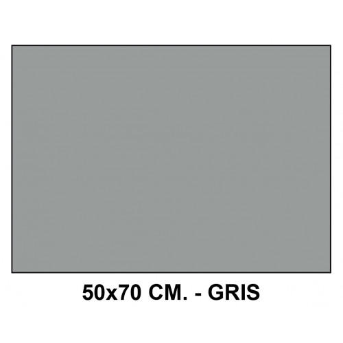 Goma eva liderpapel, 50x70 cm. 60 grs/m². gris