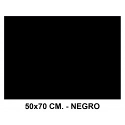 Goma eva liderpapel, 50x70 cm. 60 grs/m². negro