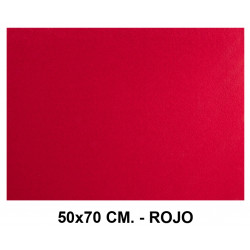 Goma eva con textura toalla liderpapel, 50x70 cm. 60 grs/m². rojo