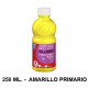 Pintura acrílica brillante glossy lefranc bourgeois, bote de 250 ml. color amarillo primario.