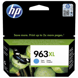 Cartucho ink-jet hewlett packard officejet pro 9010/9012/9015, 963XL cian 3JA27AE