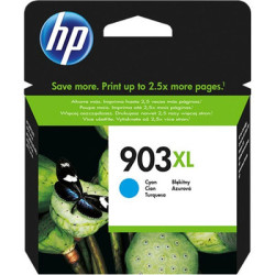 Cartucho ink-jet hewlett packard officejet pro 6860/6960/6970, 903XL cian T6M03AE