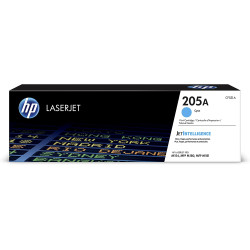 Toner laser hp color laserjet pro m154a/pro m154nw/mfp m180nw, 205 cyan