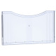 Tapa frontal archivo 2000 archiplay, din a4 horizontal, azul transparente