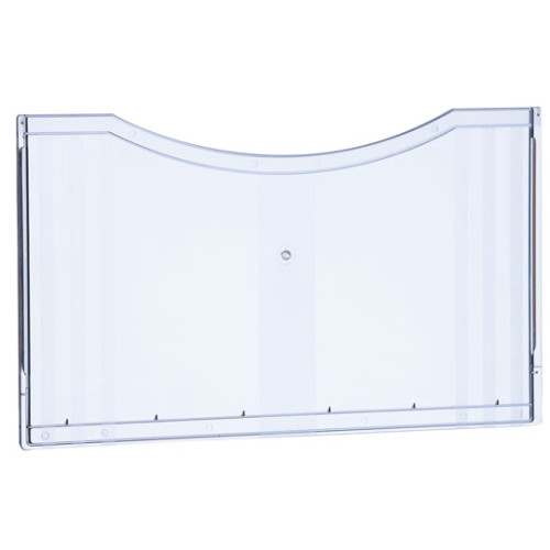 Tapa frontal archivo 2000 archiplay, din a4 horizontal, azul transparente