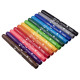 Rotulador escolar jovi felt pens jumbo, colores surtidos, estuche de 12 uds.