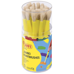 Picel escolar medio jovi jumbo paint brushes, bote de 20 uds.