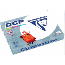 Papel color clairefontaine dcp, din a4, 300 grs/m². paquete de 125 hojas