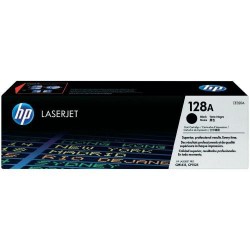 Toner laser hewlett packard color laserjet pro cm1400 series/pro cm1415fn, 128a negro