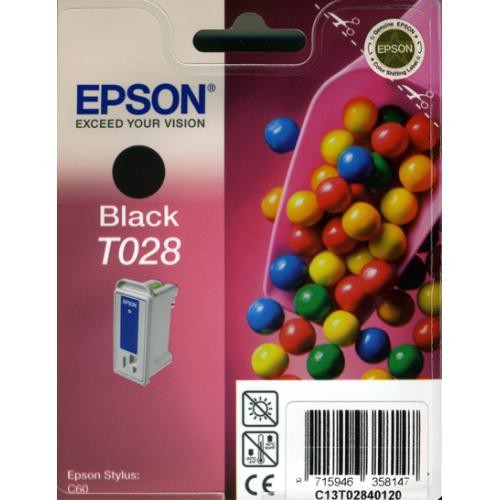 Cartucho ink-jet epson stylus c60 negro.