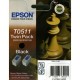 Pack de 2 cartuchos ink-jet epson stylus color 740/760/1520 negro.