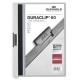 Dossier en pvc con pinza de acero durable duraclip 60, din a4, gris