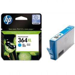 Cartucho ink-jet hewlett packard deskjet 3070a/3070 series/3520e aio, 364xl cyan