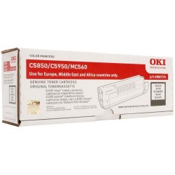 Toner laser oki c5850/c5950 negro type c11.