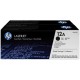 Toner laser hewlett packard laserjet 1010/1012/1015, 12a pack doble negro