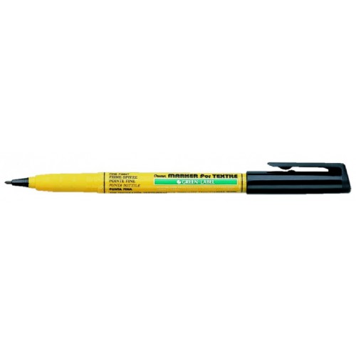 Marcador textil pentel nm10, negro