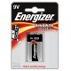 Pila alcalina energizer 6lr61 9V, blister de 1 ud.