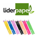 LIDERPAPEL, 0,5x2,5 MTS. 34 GRS/M². COLORES CLÁSICOS